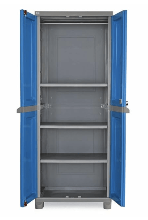 Nilkamal Freedom Big 1 (FB1) Plastic Cabinet for Storage| Space & Clothes Organizer| Crockery Shelves| Cupboard| Almari| Wardrobe| Living Room| Adult & Kids| Multipurpose for Home Kitchen & Office - Image 2